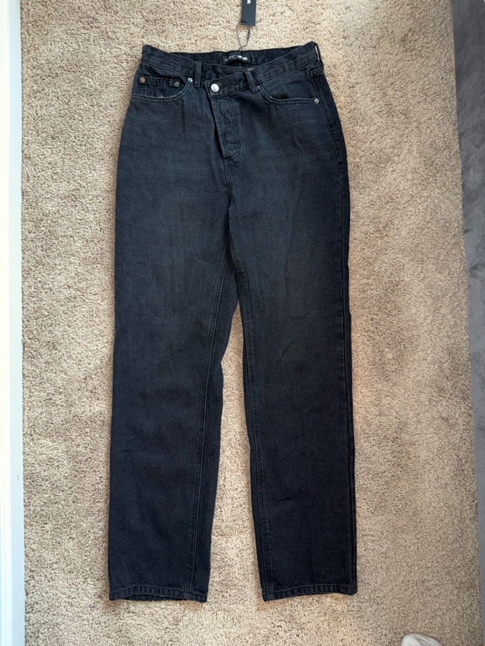 Fashion Nova Men's Black Straight Jeans